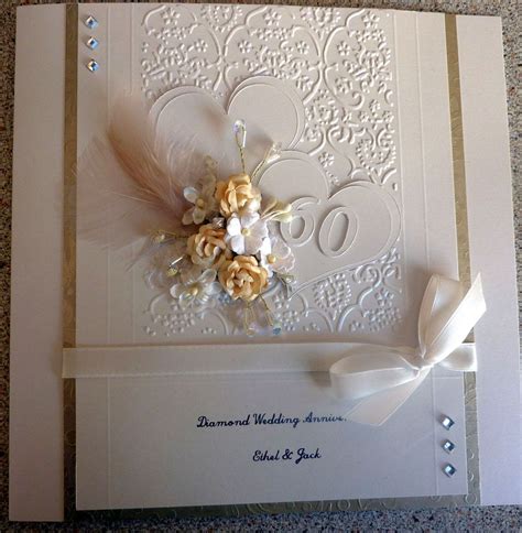 diamond wedding cards diy crafts