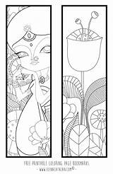 Para Colorear Libros Bookmarks Marcadores Printable Coloring Paginas Libro Marca Separador Creativos Dibujos Seleccionar Tablero Del Gratis sketch template