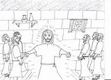 Resurrection Apostles sketch template