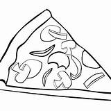 Pizza Coloring Pages Cheese Drawing Printable York Print Toppings Slice Macaroni Hut Corvette Clipart Getdrawings Food Z06 Rolling Stones Getcolorings sketch template