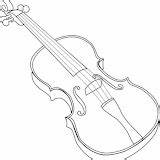 Violin Coloring Pages Clip Favorites Built Login California Usa Add Twistynoodle Print sketch template