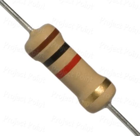 ohm  carbon film resistor  cfr  watt fixed resistor color