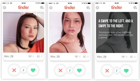 Tinder Used To Highlight Dangers Of Sex Trafficking