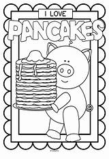 Pancake Coloring Pancakes Printables Posters Printable Activities Color Choose Board Party sketch template