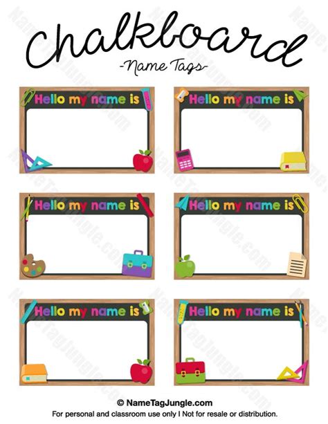 printable  tags  preschoolers   kindergarten