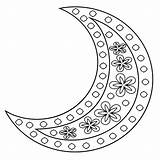 Moon Pages Coloring Print Adults Colouring sketch template