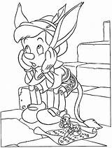 Pinocchio Coloring Pages Print sketch template