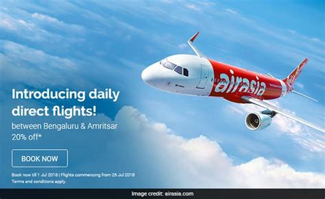 airasia offers  discount  flight   bengaluru
