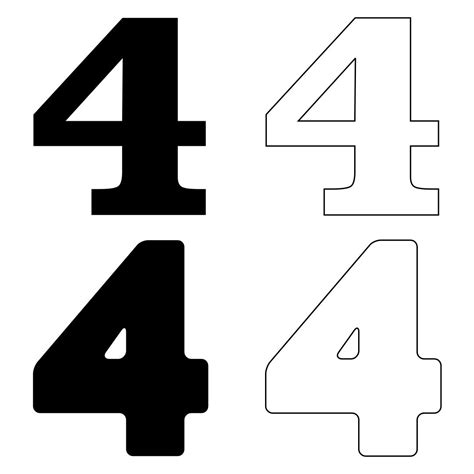 images  printable number  templates printable number