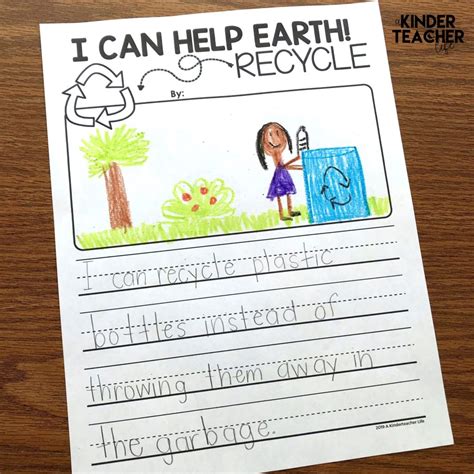writing prompts  discuss earth day  kinderteacher life