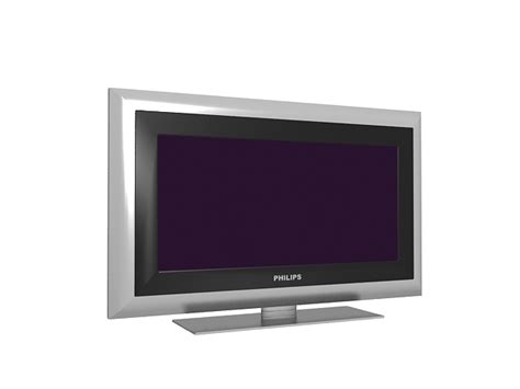 Philips Flat Screen Tv 3d Model 3ds Max Files Free