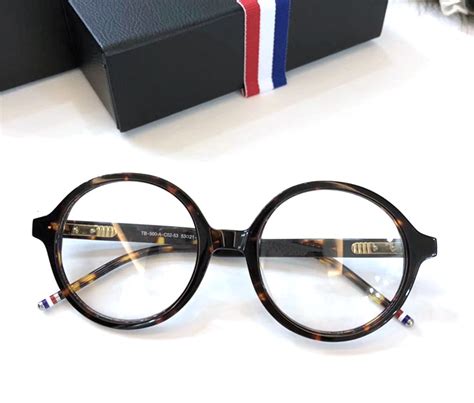 2019 vintage retro round eyeglasses thom brand designer for women