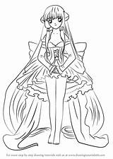 Chobits sketch template