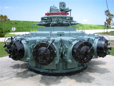 nordberg radial stationary engine  machine press
