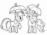 Coloring Pages Daily Twilight Pie Sparkle Denis Printable Template Alicorn Pinkie Color Mlp Popular Print sketch template