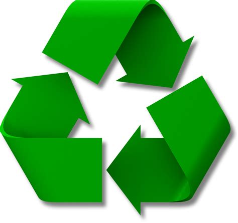 recycling symbol png transparent clipart