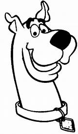 Doo Scooby Coloring Face Pages Color Coloringkidz sketch template