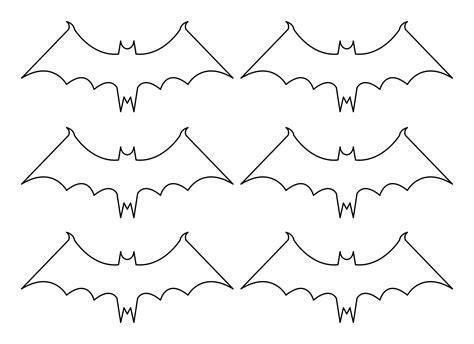 bat template printable