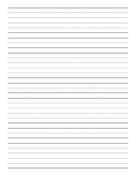 penmanship paper  eleven lines  page  portrait orientation