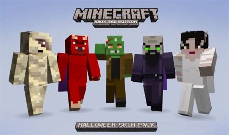 Minecraft Xbox 360 Edition Pack De Skin Halloween Charity Fr Minecraft