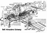 Airacobra Bell Aircraft 39 Cutaway P39 Drawings Technical Military Airplanes Drawing Section Pdf Major Fuselage War Ww2 Wwii Airplane Ii sketch template