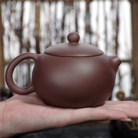 buy  real yixing teapot purple clay teapot undressed ore mud flat zhu xi shi