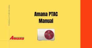 amana ptac manual  basic troubleshooting