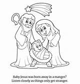 Coloring Christmas Atheist Tells True Holiday Story Book Patheos sketch template