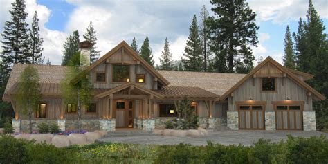 Bragg Creek Timber Frame Home Floor Plan By Canadian