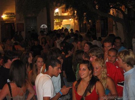 nightlife  ios island planet earth  famous bar bars  clubs greek islands