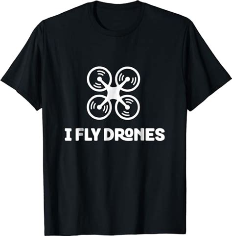 amazoncom  fly drones funny pro uav quadcopter drone pilot  shirt clothing
