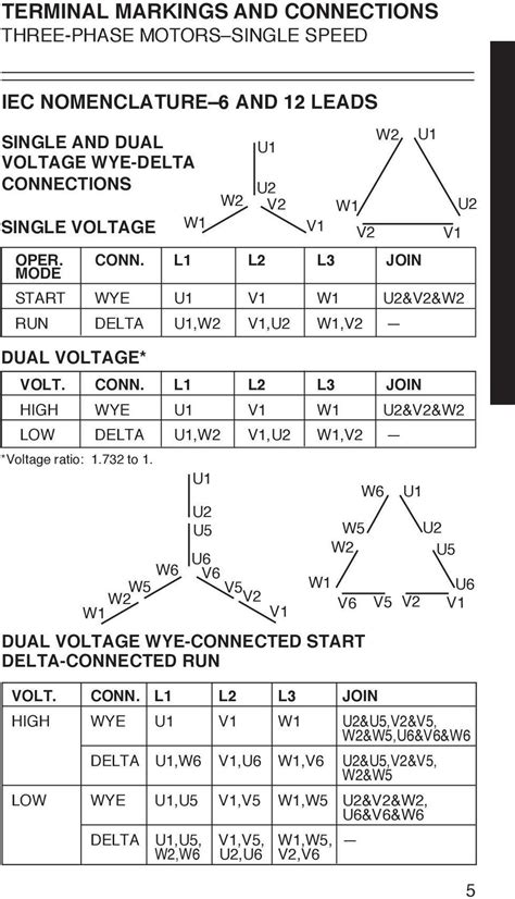 phase  lead motor wiring diagram