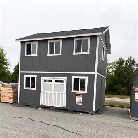 tr  tuff shed layout storage depot   shed plans customers   order