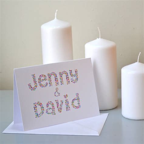 personalised happy couple card  witty hearts notonthehighstreetcom