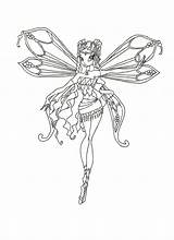 Winx Enchantix Layla Deviantart Kleurplaat Kolorowanka Kleurplaten Ausmalbild Druku Lis Danieguto Kidsworksheetfun Drukowania Pokoloruj Która sketch template