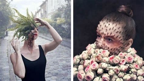 human  plant portraits   real  disturbing