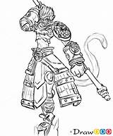 Wukong Draw Legends League Lol Webmaster Drawdoo sketch template