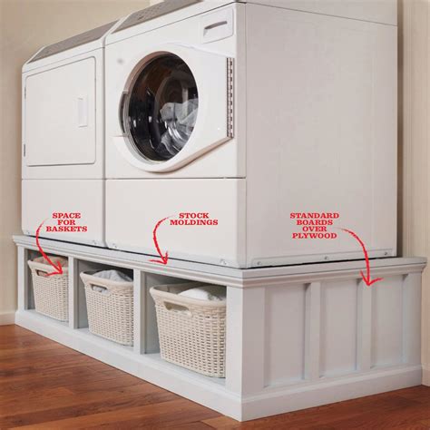 build  laundry room pedestal  family handyman