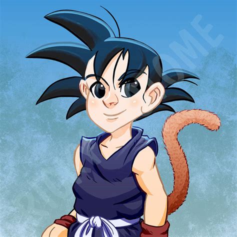 kid goku  rinexperience  deviantart