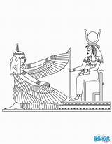 Coloring Egyptian Goddess Maat Isis Pages Egypt Gods God Deity Sekhmet Ancient Colouring Deities Designlooter Visit Popular Hellokids Wallpaperaccess Choose sketch template