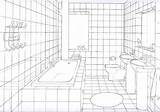Kitchen Perspective Drawing Paintingvalley sketch template