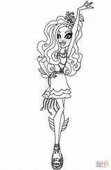 Coloring Camera Action Lagoona Pages Frights Printable High Monster sketch template