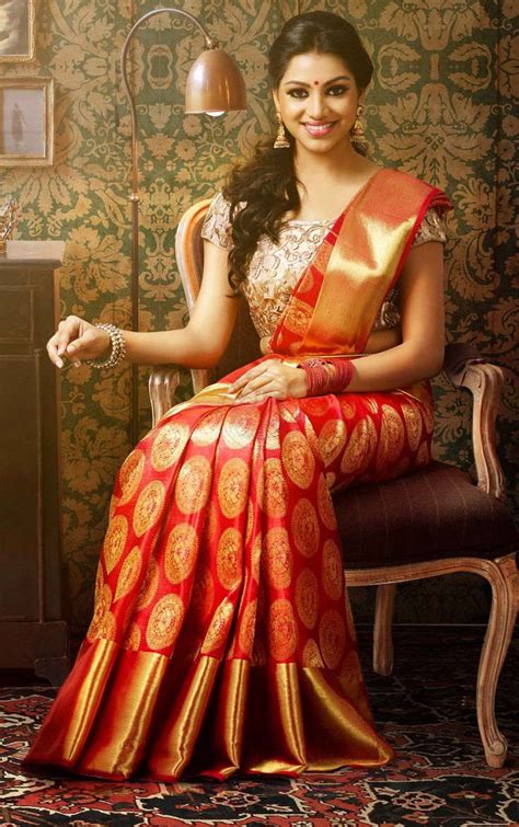 traditional indian bridal sarees  pictures