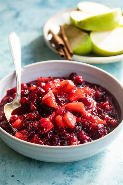 cranberry sauce with apples culinary hill