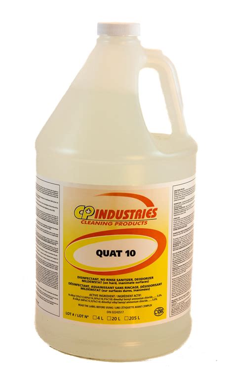quat   multi  quat sanitizer cp industries