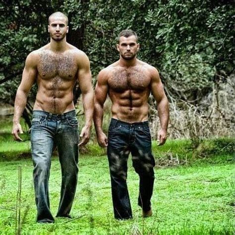 Bear Men Hommes Sexy Male Form Male Physique Hairy Men Gay Couple
