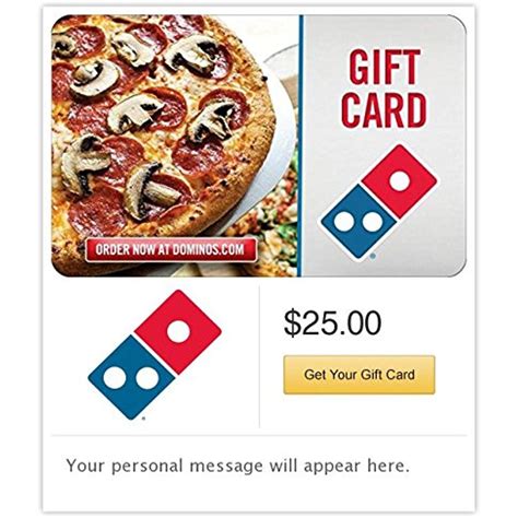 dominos pizza gift cards  mail delivery click image  review  details