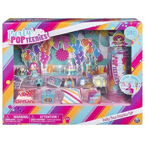 Party Popteenies Party Time Surprise Set Playset Girls Doll Toy On Onbuy
