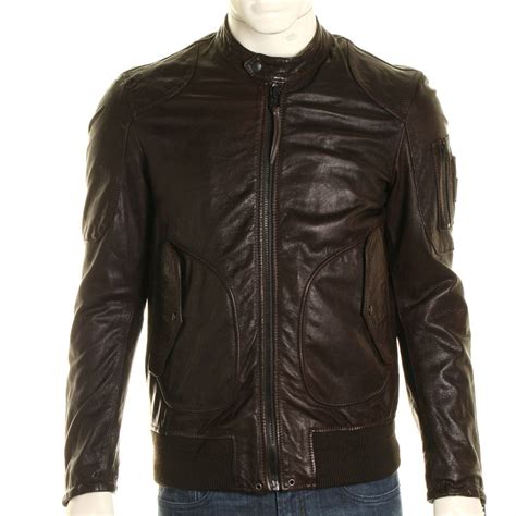 New Men S Genuine Lambskin Leather Black Slim Fit Biker Motorcycle Jacket