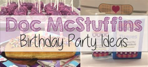 Doc Mcstuffins Birthday Party Ideas